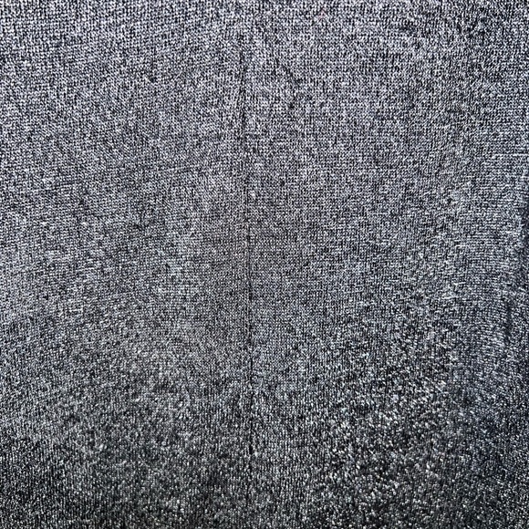 One Teaspoon Charcoal Bodycon Midi Dress Mock Neck Zipper back Shimmer Small NWT - Picture 5 of 11